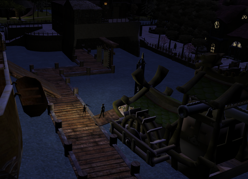 Rii Nor–Veran dock approach